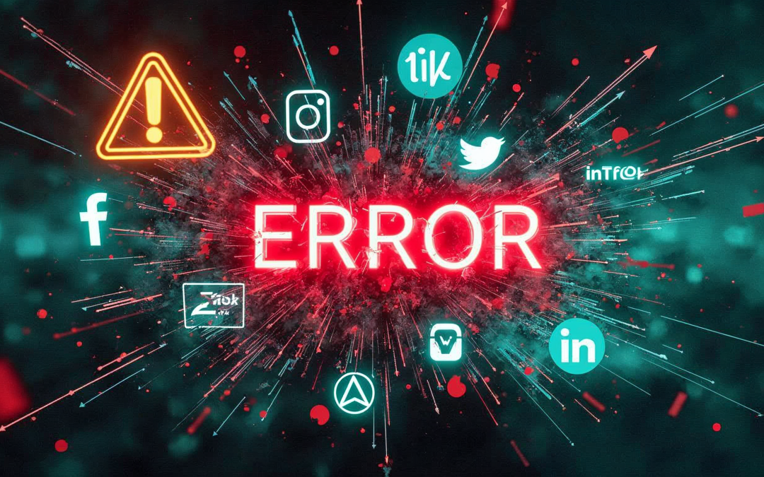 Errores comunes en redes sociales y cómo evitarlos