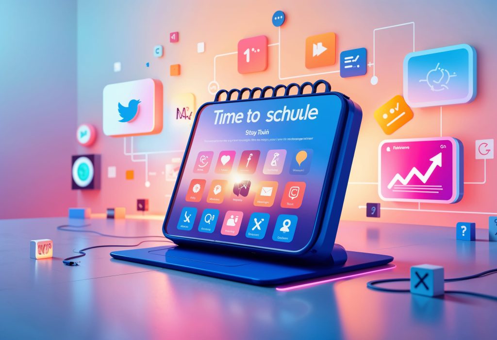 herramientas para programar redes sociales